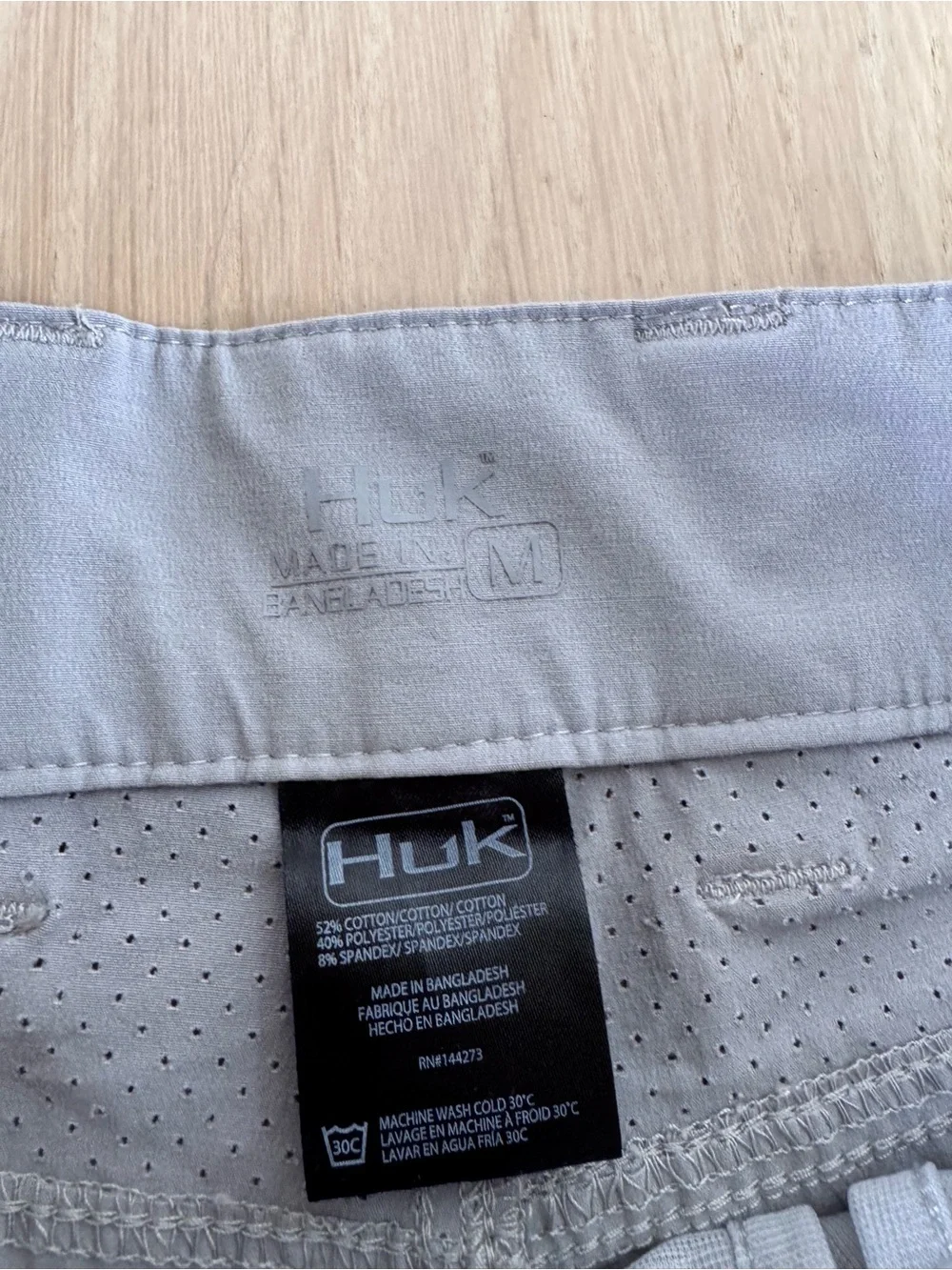 Huk Men's Next Level 7-inch Fishing Shorts Size Medium